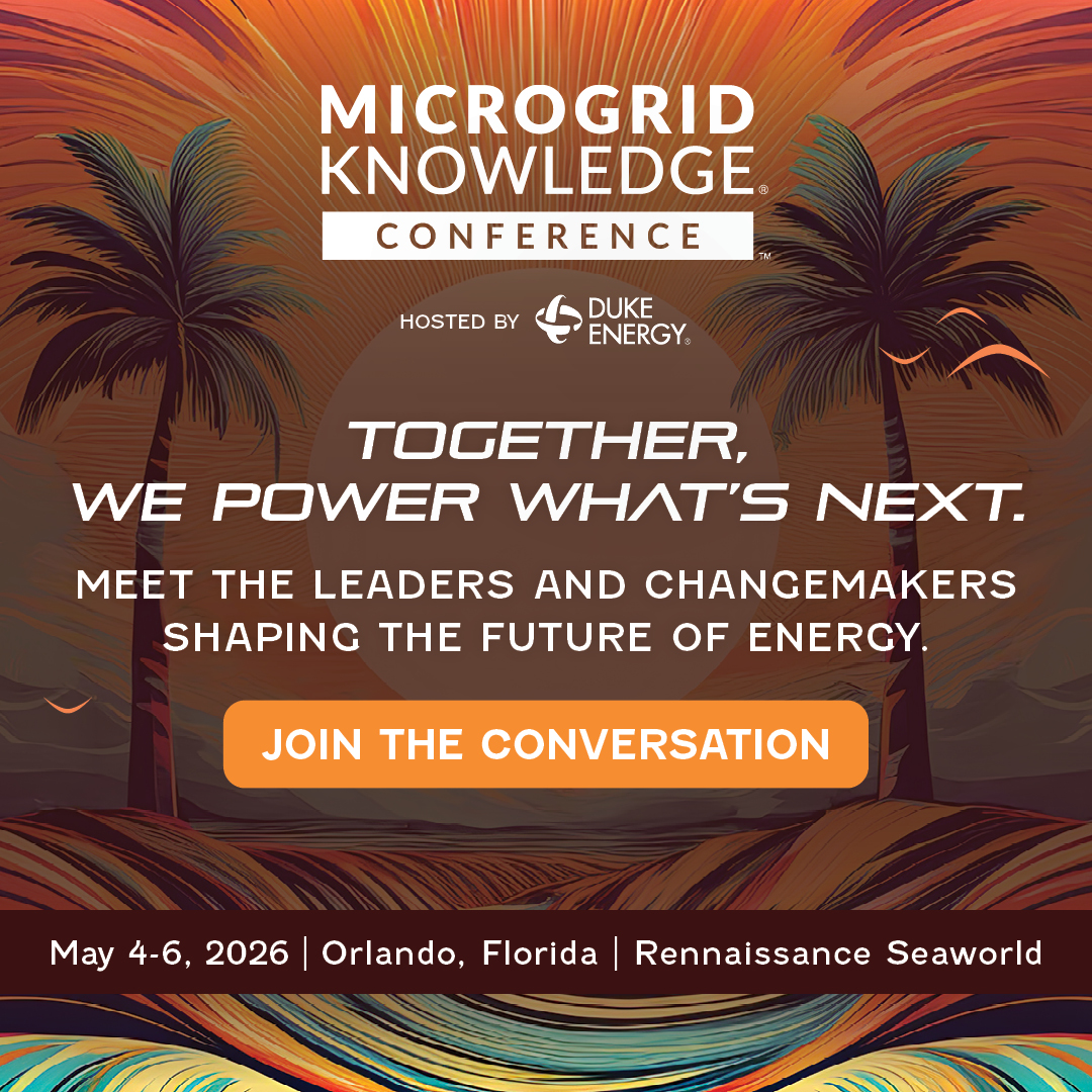 MicrogridNews's tweet image. No one powers the future alone. ⚡
Join the innovators shaping what’s next in energy at #MicrogridKnowledge2026.

🗓️ May 4–6 | Orlando, FL
🎯 Hosted by Duke Energy
💸 Save $200—register by Jan 30!
🔗 bit.ly/3LOiqEs

#DER #CleanEnergy #EnergyEvents