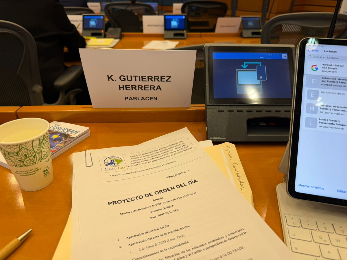 Participación de  Presidenta HD Karla Gutiérrez y Copresidenta de #EUROALT en segundo día de labor parlamentaria de Delegación <a href="/PARLACEN/">PARLACEN</a> en reuniones de Comisiones Permanentes de la Asamblea Euro-Latinoamericana