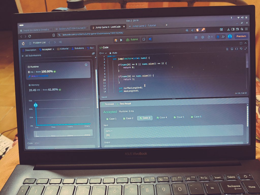 surajonrepeat's tweet image. Continued working on greedy algorithm problems from Striver’s A2Z sheet and solved two of them. Just need to keep repeating this 🤘

#CodingJourney #dailycodingprogress #TechCommunity