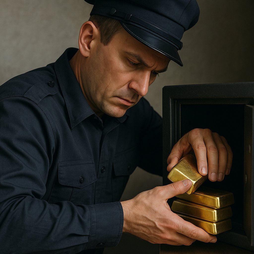 bosunatiklama's tweet image. Büyükçekmece Adliyesi&apos;ndeki adli emanet kasasından 25 kilo altın ve 55 kilo gümüş çalındı. (Dilek Yaman Demir)

• Soygun şüphelisi 1 memurun Londra&apos;ya kaçtığı iddia edilirken diğer memur gözaltına alındı.
• Çalınanların yaklaşık değeri: 154.328.500 TL