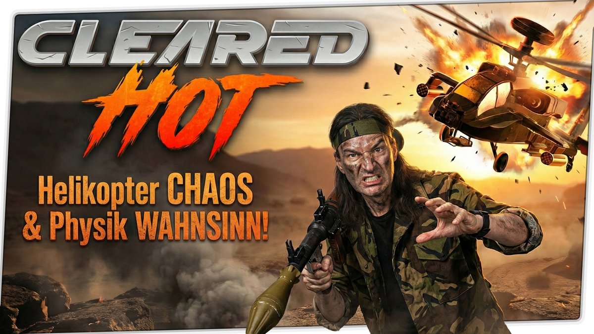 🚁 Erinnert ihr euch an Desert Strike? Ich habe mir den geistigen Nachfolger "Cleared Hot" geschnappt! Physik-basiertes Chaos, Magneten am Hubschrauber und jede Menge Explosionen. 🔥
Ab sofort auf YouTube! ► youtu.be/siK8Kvb42eE
@CfingerGames #ClearedHot #Gaming #IndieDev