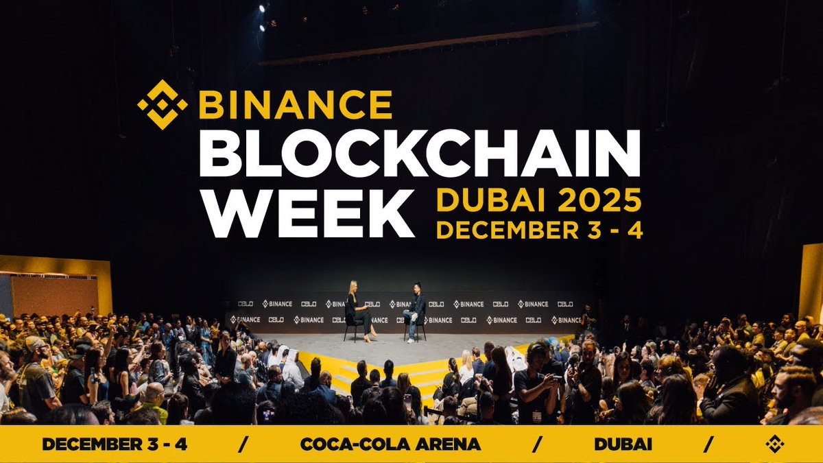 Chromia's tweet image. 📣 Chromia is heading to @binance Blockchain Week in Dubai! 🇦🇪✨

We’re excited to share that our team will be participating in Binance Blockchain Week, joining builders, innovators, and industry leaders from around the world right here in Dubai.

This is a great opportunity to…