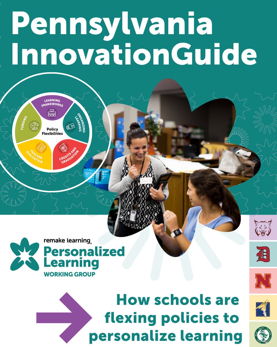 remakelearning's tweet image. PA schools have more flexibility for #personalizedlearning than many realize.

A new guide from @knowledgeworks + #RemakeLearning shows how districts are already using state policy to put students at the center of learning.

 Start exploring: remakelearning.org/stories/unlock…