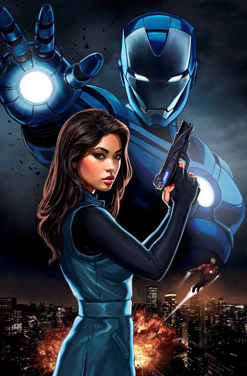 🚨 This Iron Man #1 Ivan Talavera Variant cover art was revealed dangerously close to FOC. Looks like <a href="/Williamson_Josh/">Joshua Williamson</a> and <a href="/CarmenCarnero/">Cᴀʀᴍᴇɴ Cᴀʀɴᴇʀᴏ</a> have some #IronMan VS #IronMan action lined up for us in 2026! 👀