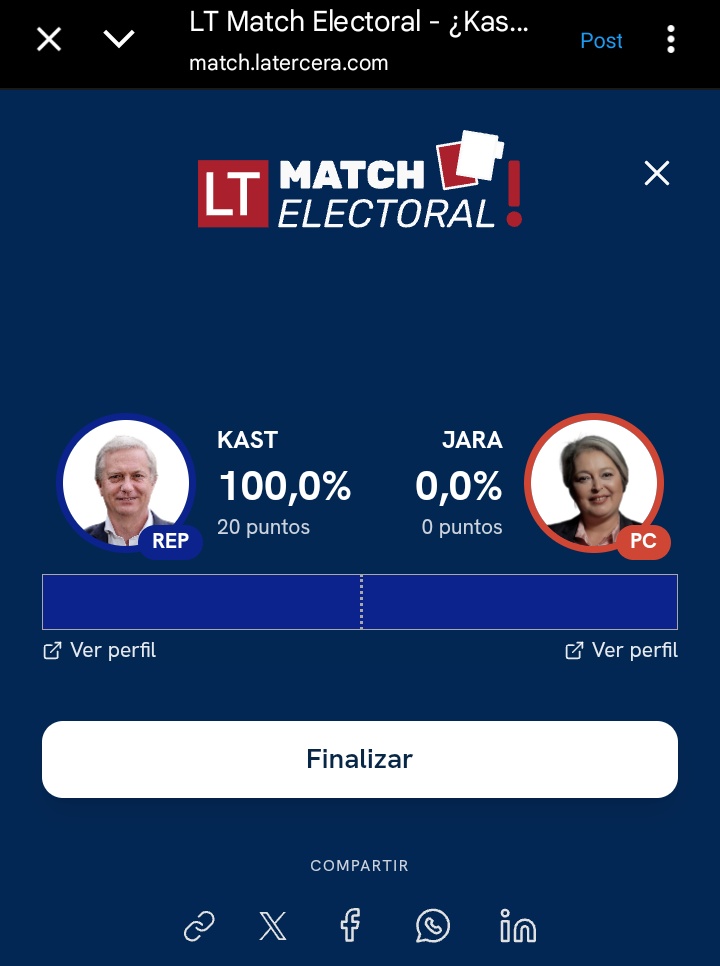 100% con el futuro presidente 🇨🇱 👋🏻 <a href="/joseantoniokast/">José Antonio Kast Rist 🖐️🇨🇱</a> 

#KastPresidenteDeChile 
#KastEsSalud