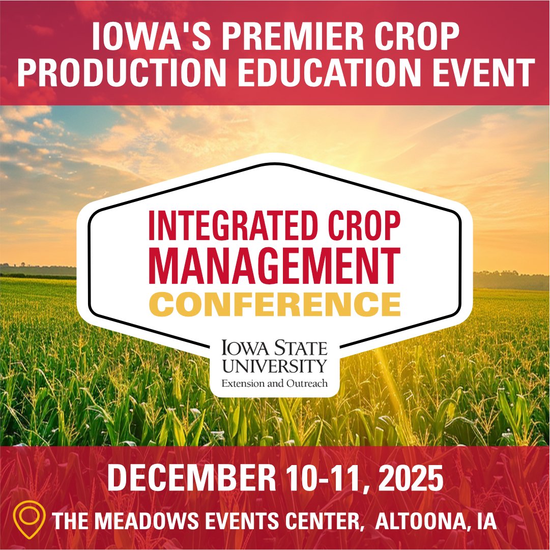 ISU Crop News tweet media