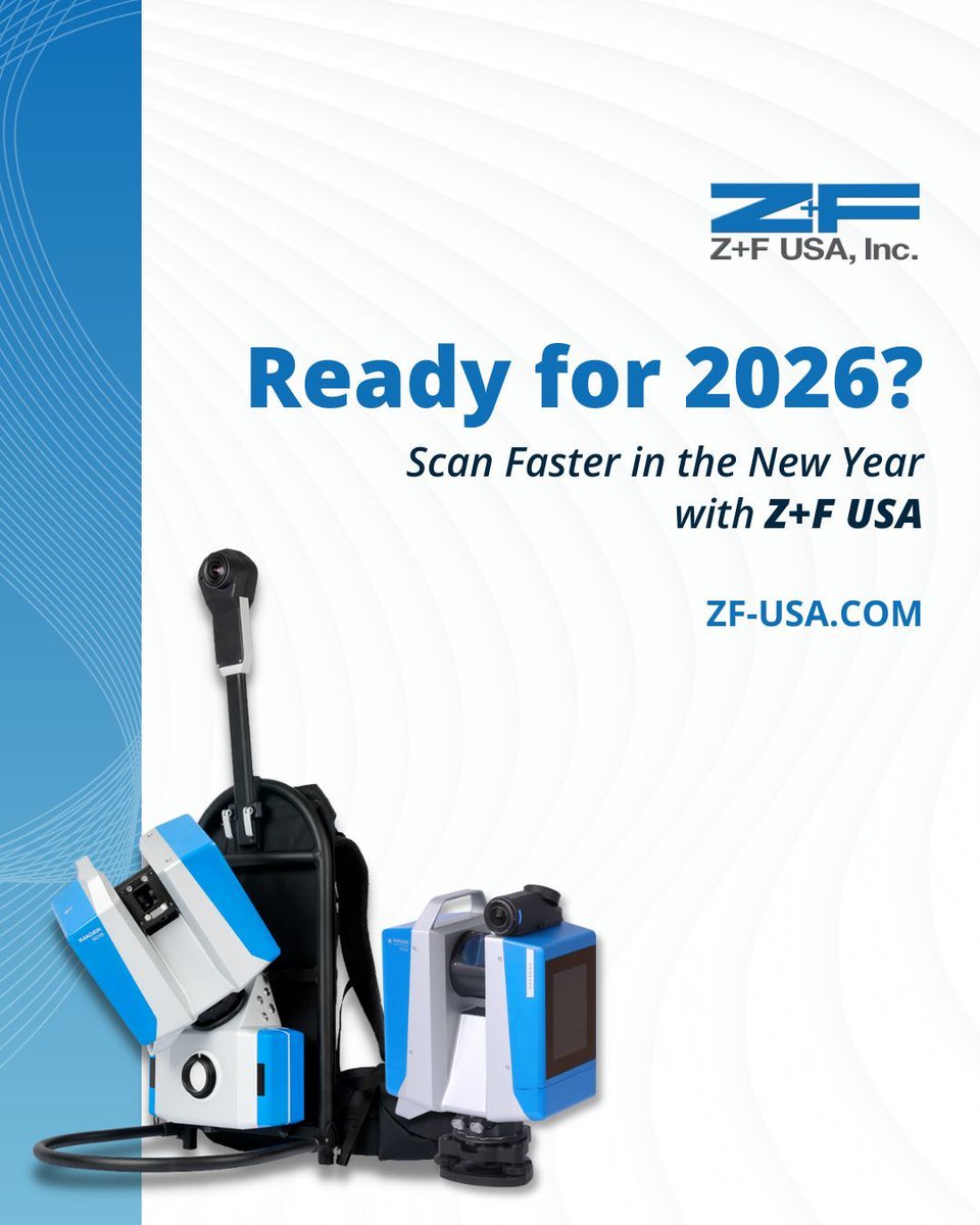 ZF_USA's tweet image. Surveying rough terrain? You need gear that can keep up.

FlexScan 22® + Z+F IMAGER® 5024 = fast SLAM results and high-detail accuracy across your workflow.

Scan faster in the New Year with Z+F USA: zf-usa.com/laser-scanners…

#Geomatics #SurveyEquipment #MappingInnovation