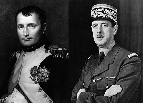 Gaullisme_Fr's tweet image. 🇫🇷 2 décembre 1804, 1805, 1851 - sacre de Napoléon, Austerlitz, coup d&apos;État de Louis-Napoléon Bonaparte. Si de Gaulle voue une certaine admiration pour Napoléon, Napoléon n&apos;est pas le modèle du Général qui écrit à son sujet, en 1938 : 

« Sa chute fut gigantesque, en proportion…
