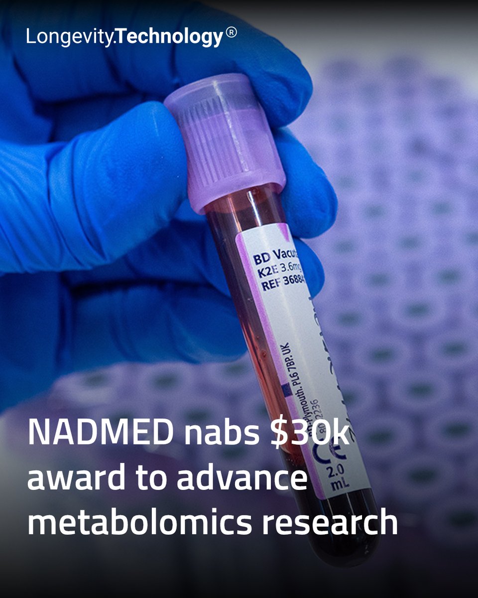 LongevityTech's tweet image. NADMED introduces a $30,000 research award to support scientists exploring the metabolic signals that shape health, aging and disease.

longevity.technology/news/30k-nadme…

#longevity #metabolomics #healthspan #biotech #precisionmedicine #agingresearch #startuplife #sciencefunding