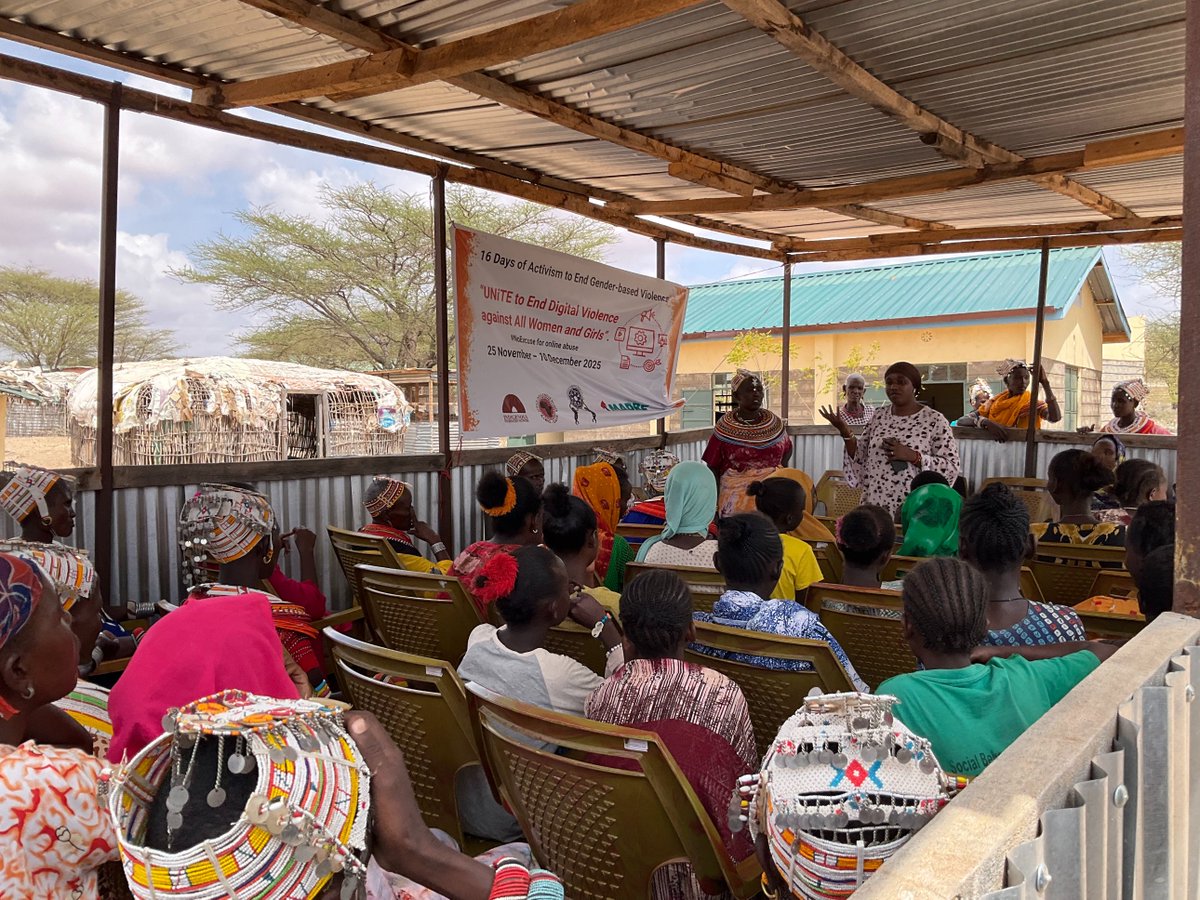 AiwoAfrica's tweet photo. ✨ Powerful moments in Laisamis!
@AiwoAfrica sat down with the incredible women of @Salamiswomen for a transformative training session during #16DaysOfActivism.
From real progress to tough challenges and bold solutions✊🧡

#EndGBV #WomenEmpowerment #CommunityVoices https://t.co/A3mjTqFXJE