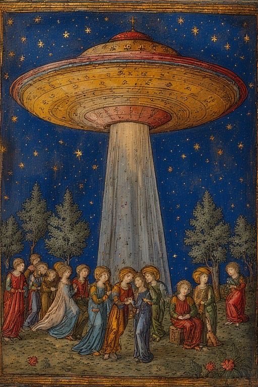 “Instructors, Engineers &amp; Geneticists. 
They brought agriculture, astronomy, law &amp; medicine. 
This is what ADVANCED civilizations do when they meet a developing species. 
They uplift. They guide. They build. 
They intervene.”