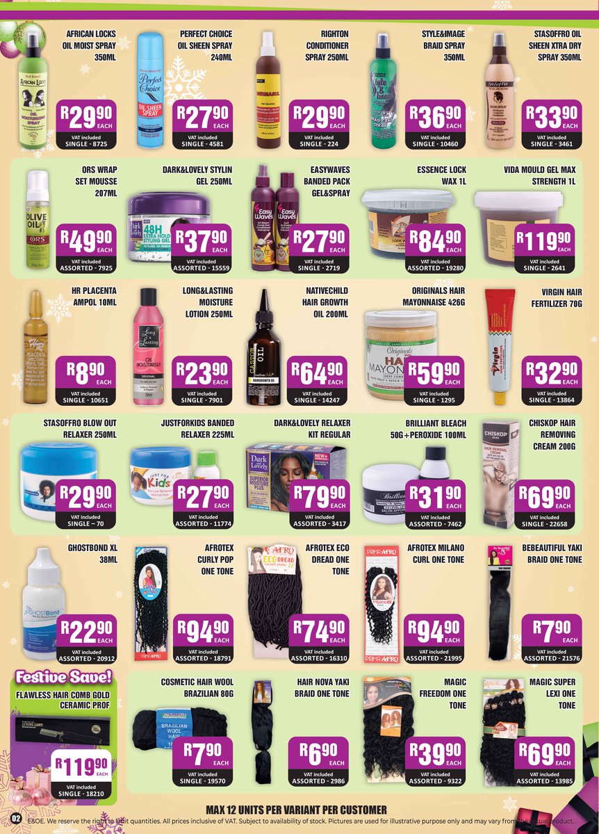 CosmeticConnec3's tweet photo. Cosmetic Connection is bringing the heat into summer with unbeatable savings.

Available in-store &amp; online — while stocks last!
Valid: 3 December - 6 December 2025
All stores across South Africa &amp; Lesotho
Max 12 units per variant per customer
Tag your shopping squad https://t.co/JbwBeu82X8