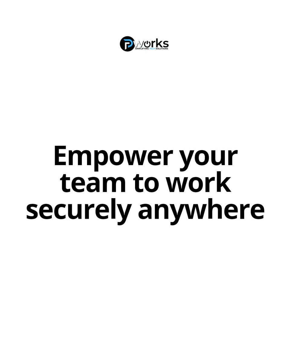 PC_Works_Tech's tweet image. Flexible work is a necessity. Cloud technology makes it possible. Tailored solutions let your team collaborate securely from anywhere. Empower your workforce. Simplify your IT. #BusinessGrowth #ITStrategy