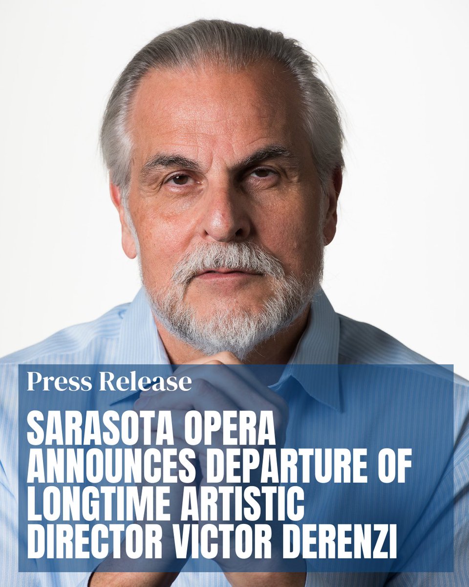 At the end of this season, in May 2026, our long-serving Artistic Director and Principal Conductor, Maestro Victor DeRenzi, will be departing after decades of extraordinary leadership. Read the full press release here: ow.ly/FwGN50XAHkN