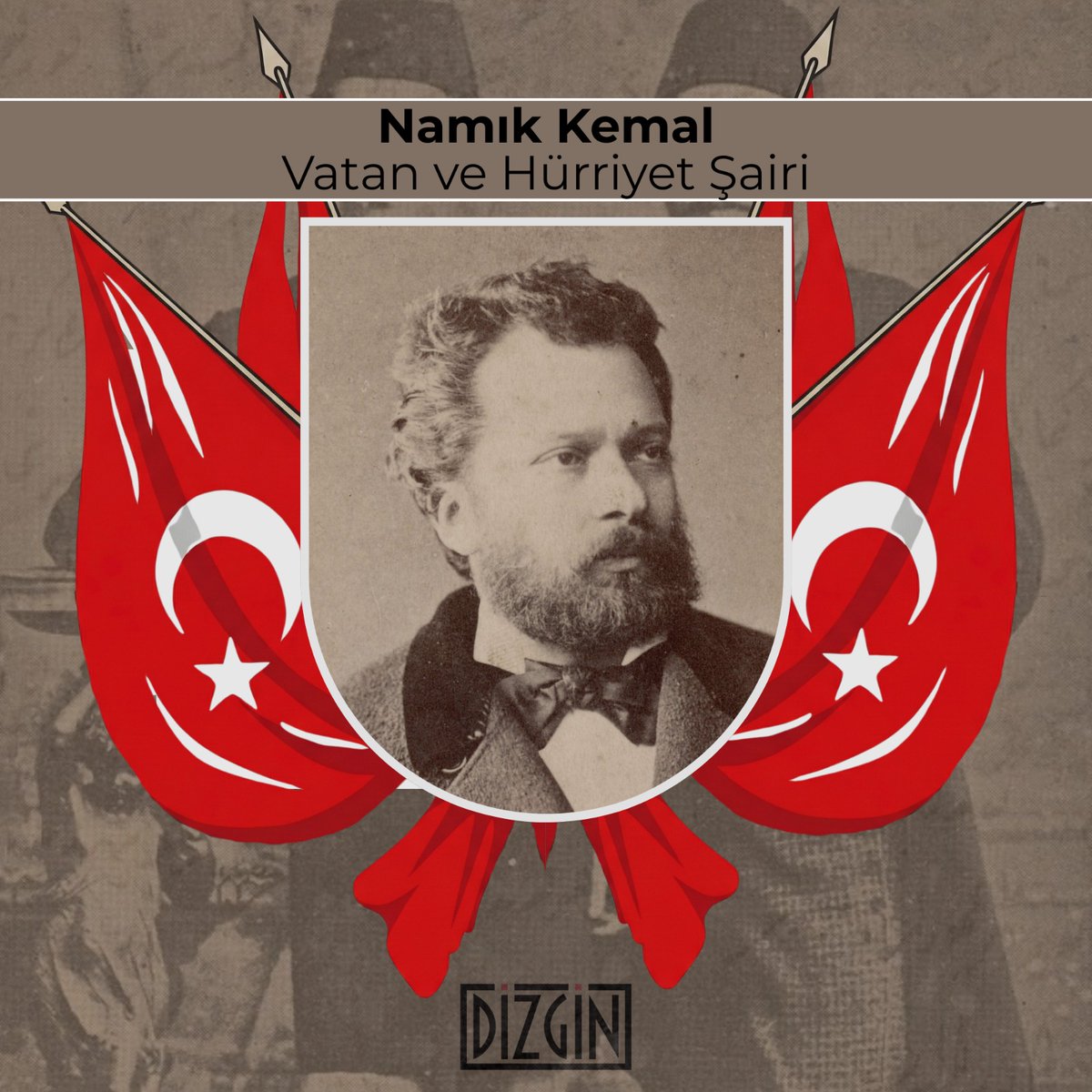 "Ne efsunkâr imişsin ah ey didâr-ı hürriyet
Esîr-i aşkın olduk gerçi kurtulduk esâretten"

Vatan ve Hürriyet şairimiz Namık Kemal'i vefatının 137'inci yılında saygıyla anıyoruz.