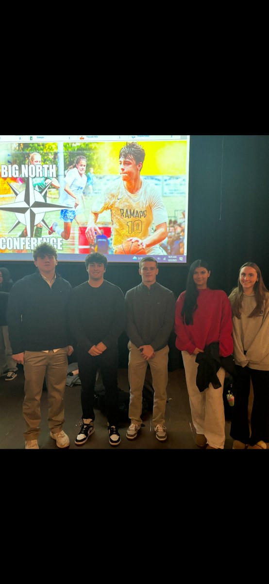 WWRSDAthletics's tweet photo. Thank you to student-athletes Joe Cerritelli, Jack Walsh, AJ Greco, Jules Batelli, &amp; Kate Churchill for representing WHS at today's Big North Sportsmanship &amp; Leadership Summit! https://t.co/pxcNt8KvO8