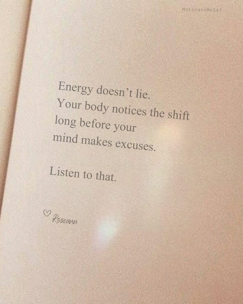 Trust your intuition 🤍