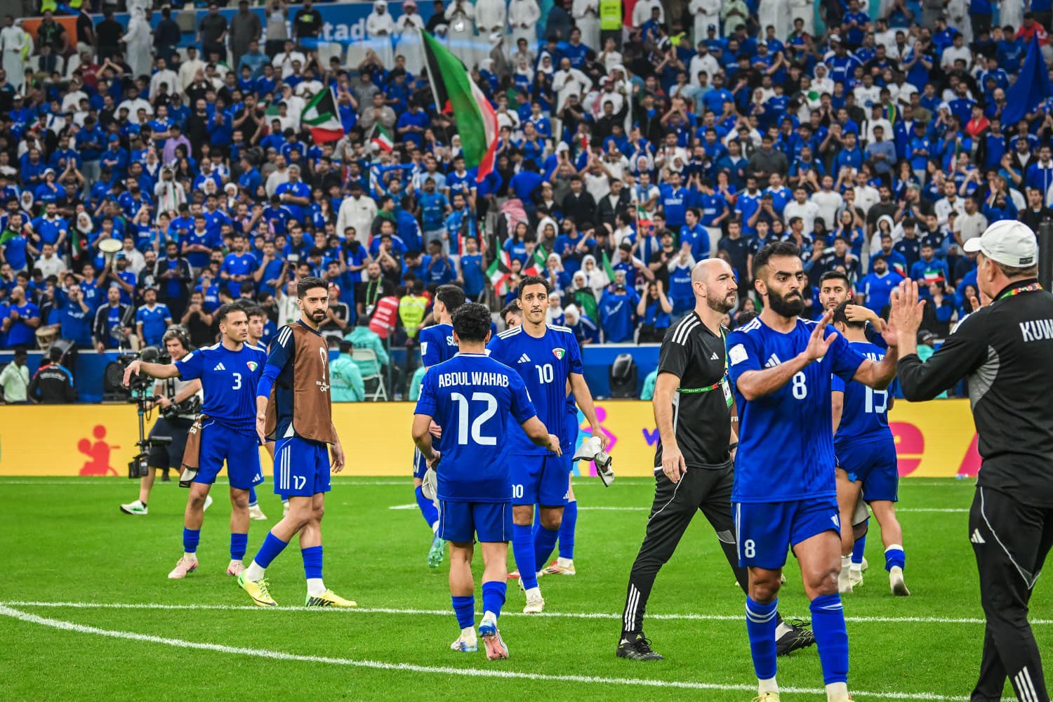 لاعبو الكويت. (إكس)