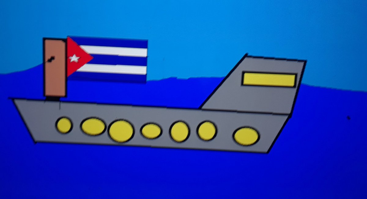 Con estos creativos dibujos del Yate Granma, los educandos  de nuestra institución educativa, le rinden homenaje  a los 82 expedicionarios que hicieron posible esta Revolución.
#EducacionGuanabacoa 
#SomosElegado 
#HorarHonra 
#ÑecoLaVanguardia