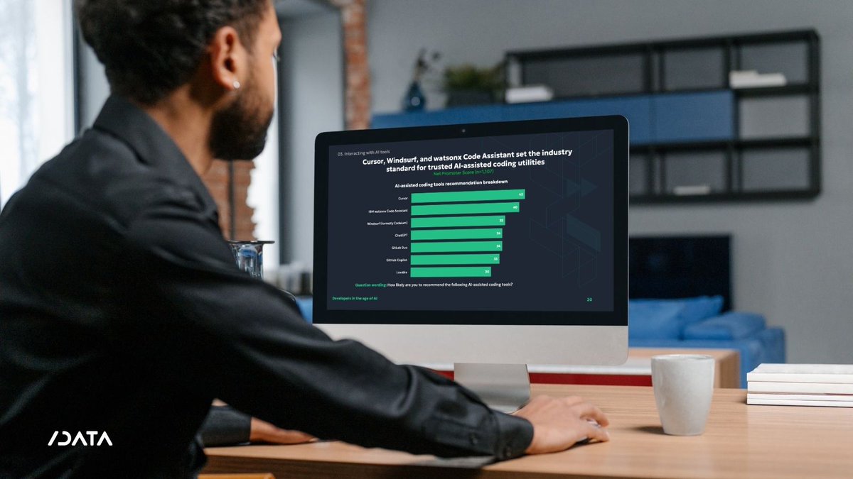 SlashDataHQ's tweet image. The AI-coding tools developers ACTUALLY recommend! 🫶

📝 Take notes AI-assisted coding tool builders - a thread:

#aicodingtools #Developers