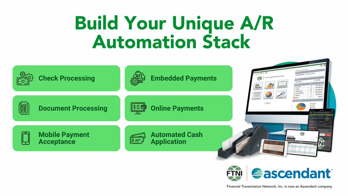 Discover #ARAutomation Solutions to Accelerate Your Current Receivable Processes. With Consolidated Front, Middle and Back-End A/R Software, You Have the Power of A/R Automation and Cash Application All on a Single, Cloud-based Payment Gateway. hubs.ly/Q03Ws7Vm0