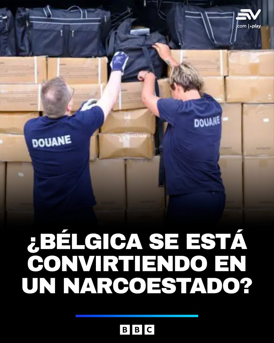 EcuavisaInforma's tweet photo. 🔴 A finales de octubre, una magistrada de instrucción belga causó revuelo al publicar una carta abierta para pedirle ayuda "urgente" al gobierno de su país, para combatir el narcotráfico. La funcionaria asegura que Bélgica se está convirtiendo en un narcoestado. ▶️ https://t.co/IDKyma54m8