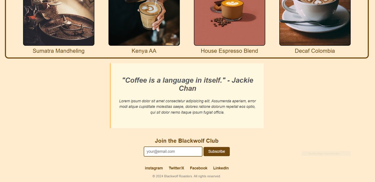 RonicanB's tweet image. Day 🔟finished the landing-page now i am ready to learn JS look better than what i was expecting u can check the web site your self now 
thegreatoverwolf.github.io/coffee-roaster…
.
#WebDevelopment #100DaysOfCode #HTMLCSS #HTML #CSS #WebDev