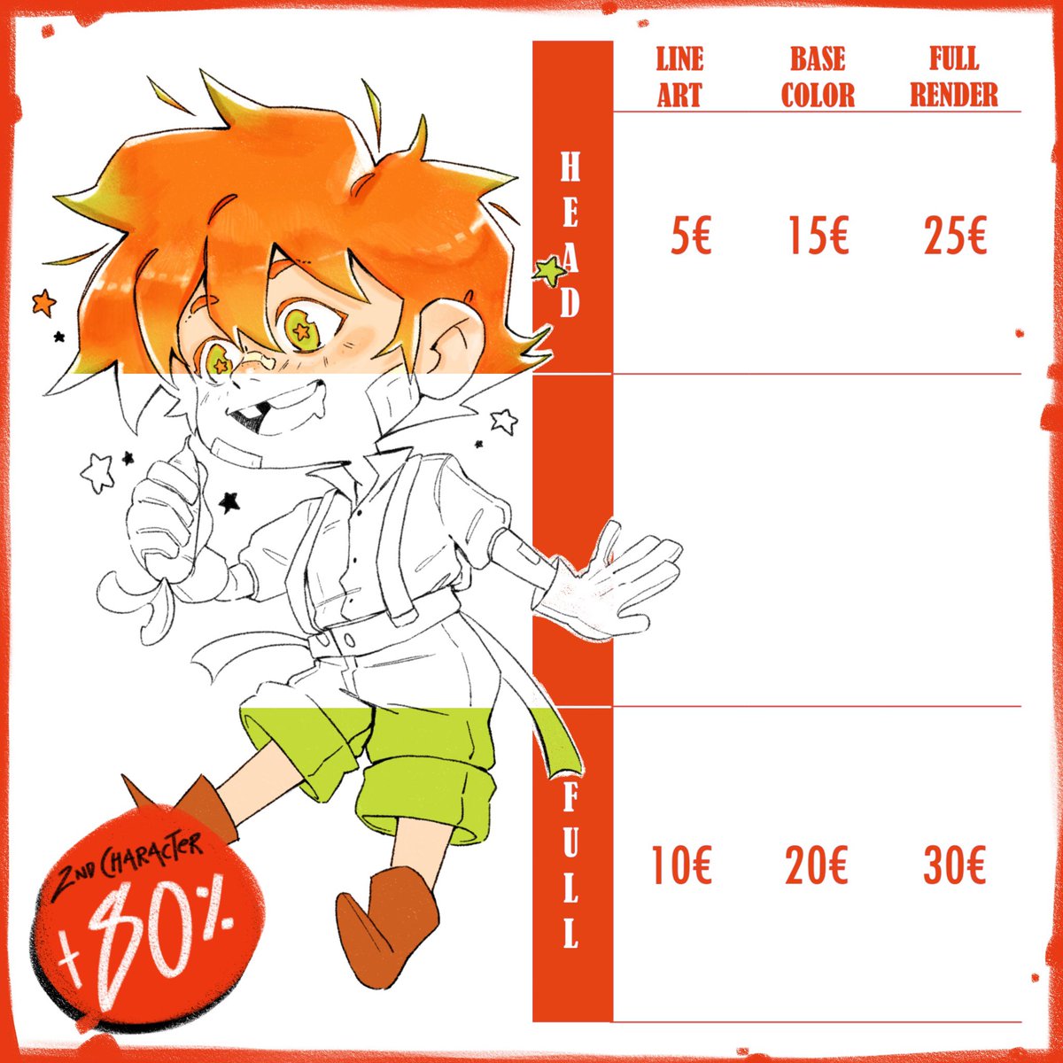 bakenoraa's tweet image. COMMISSIONS ARE OPEN💥
More info on my Instagram!!!