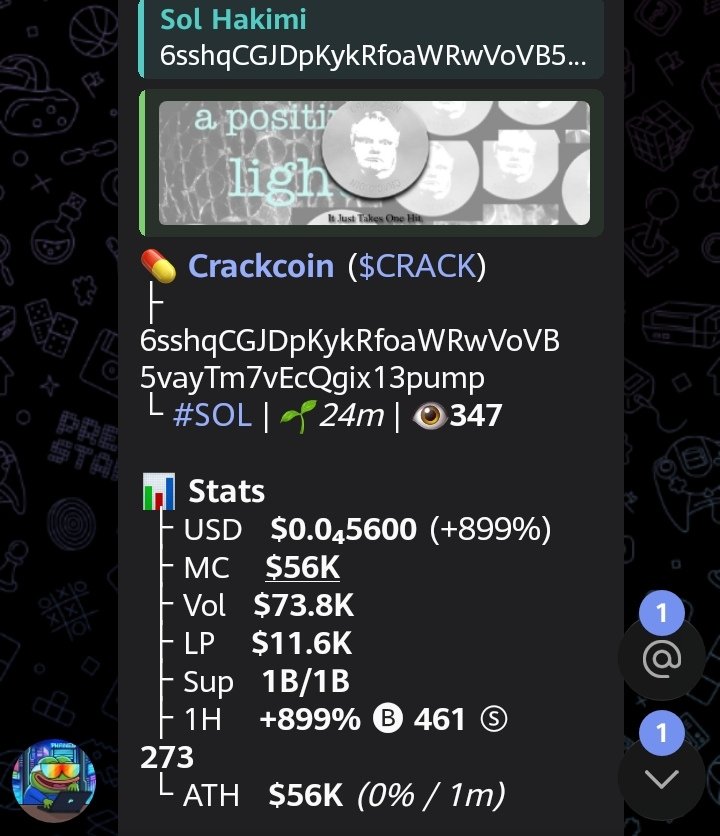 solanalantarn's tweet image. Watch your entry on $CRACK

Ca&amp;gt;&amp;gt;
6sshqCGJDpKykRfoaWRwVoVB5vayTm7vEcQgix13pump

#Crack #helevier #invest #memecoin #Crypto #DOGE #binance