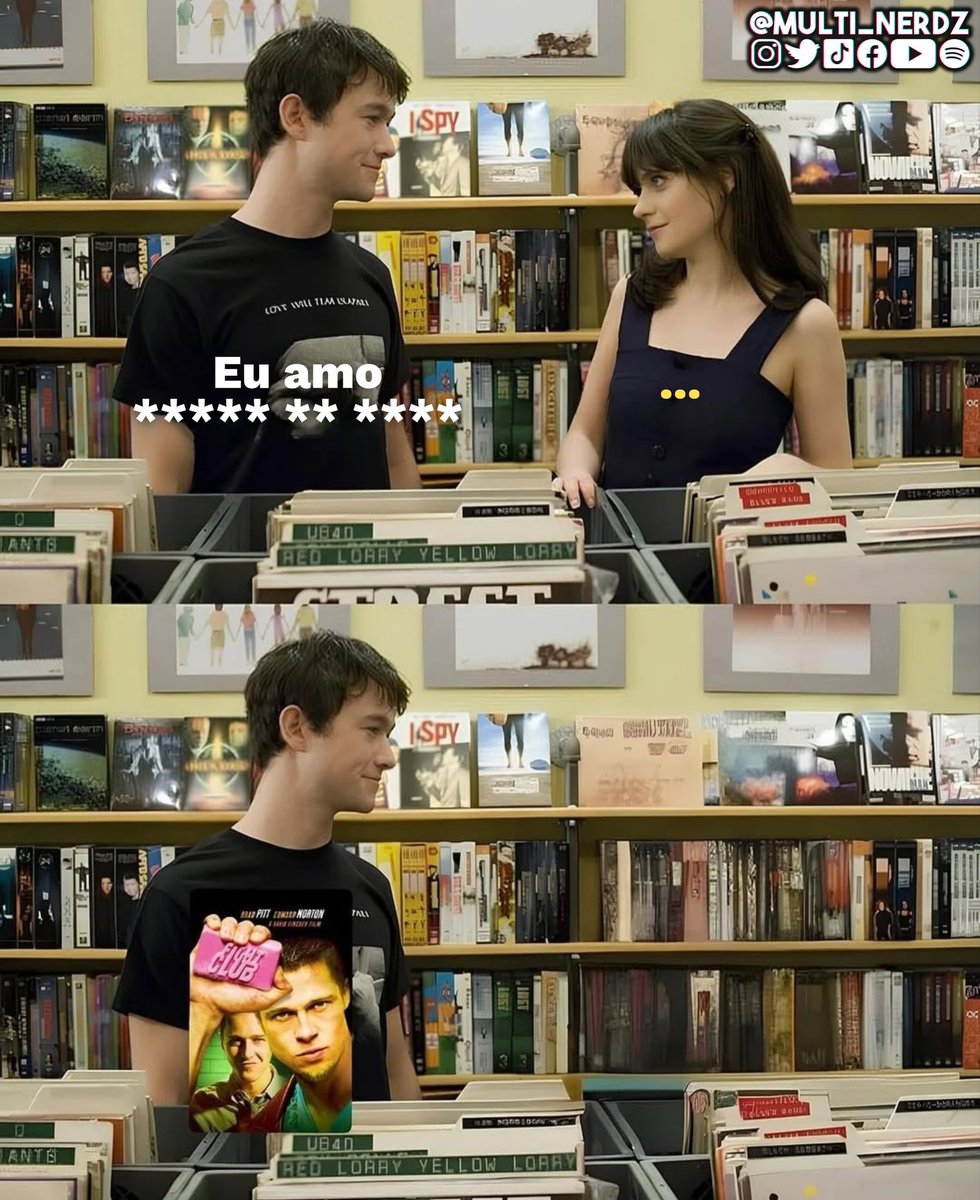 multi_nerdz's tweet image. Entendedores entenderão as duas versões! 😂

#filme #filmes #cinema #clubedaluta #fightclub #multinerdz