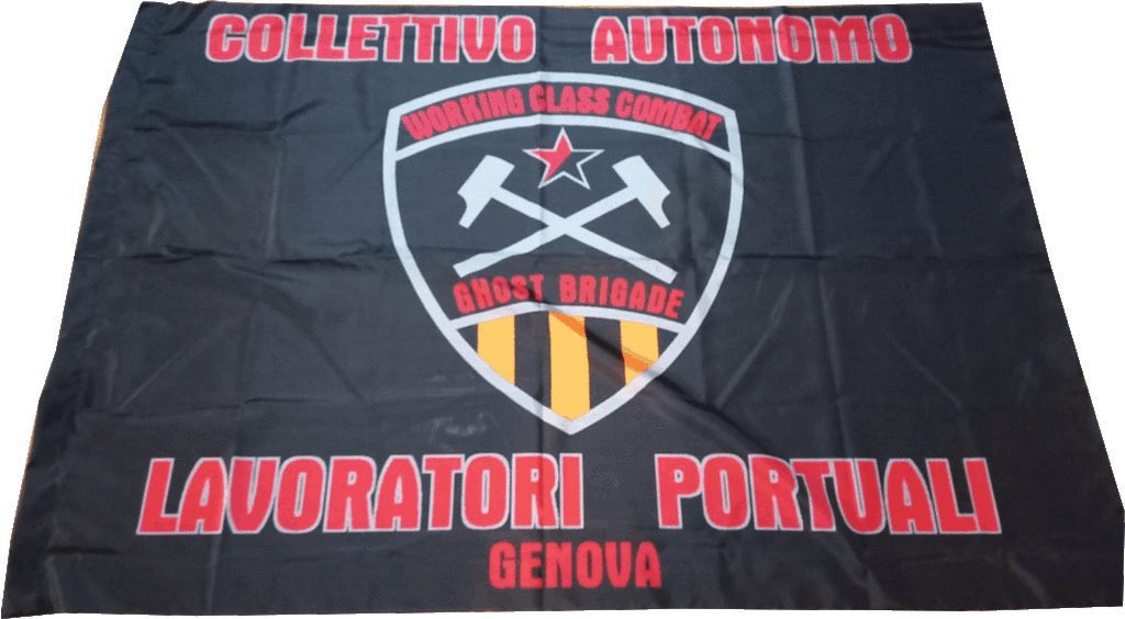 MatteoPugliese's tweet image. Francesca Albanese si fa letteralmente scortare per i vicoli di Genova da portuali del CALP che indossano un distintivo filorusso coi colori di San Giorgio, usato dalla propaganda putiniana per giustificare l’occupazione e il massacro in Ucraina.