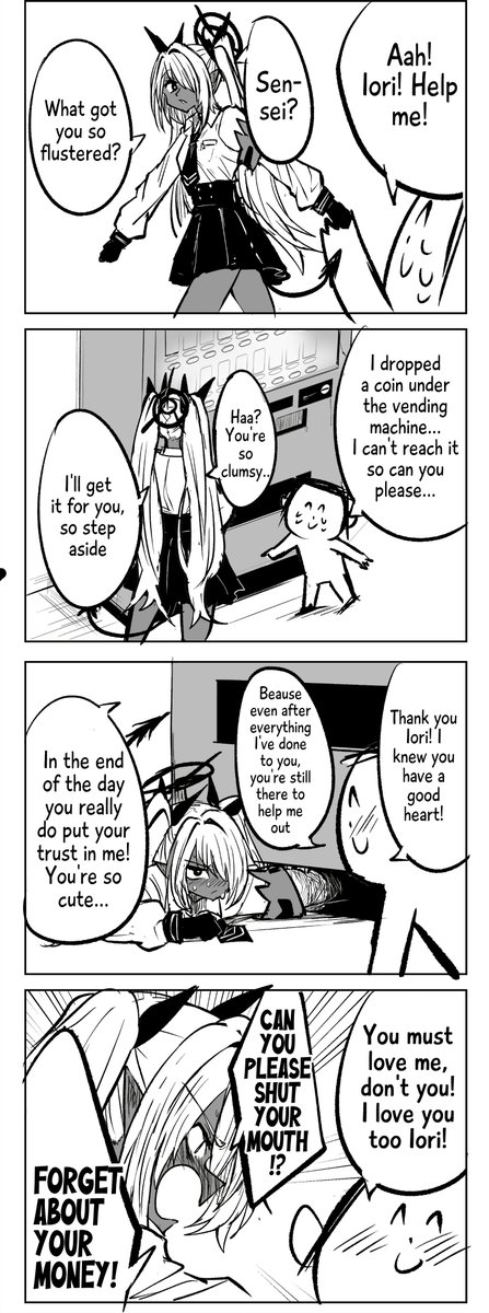 gogogorx 英語翻訳です English translation Caption: Iori #ブルアカ