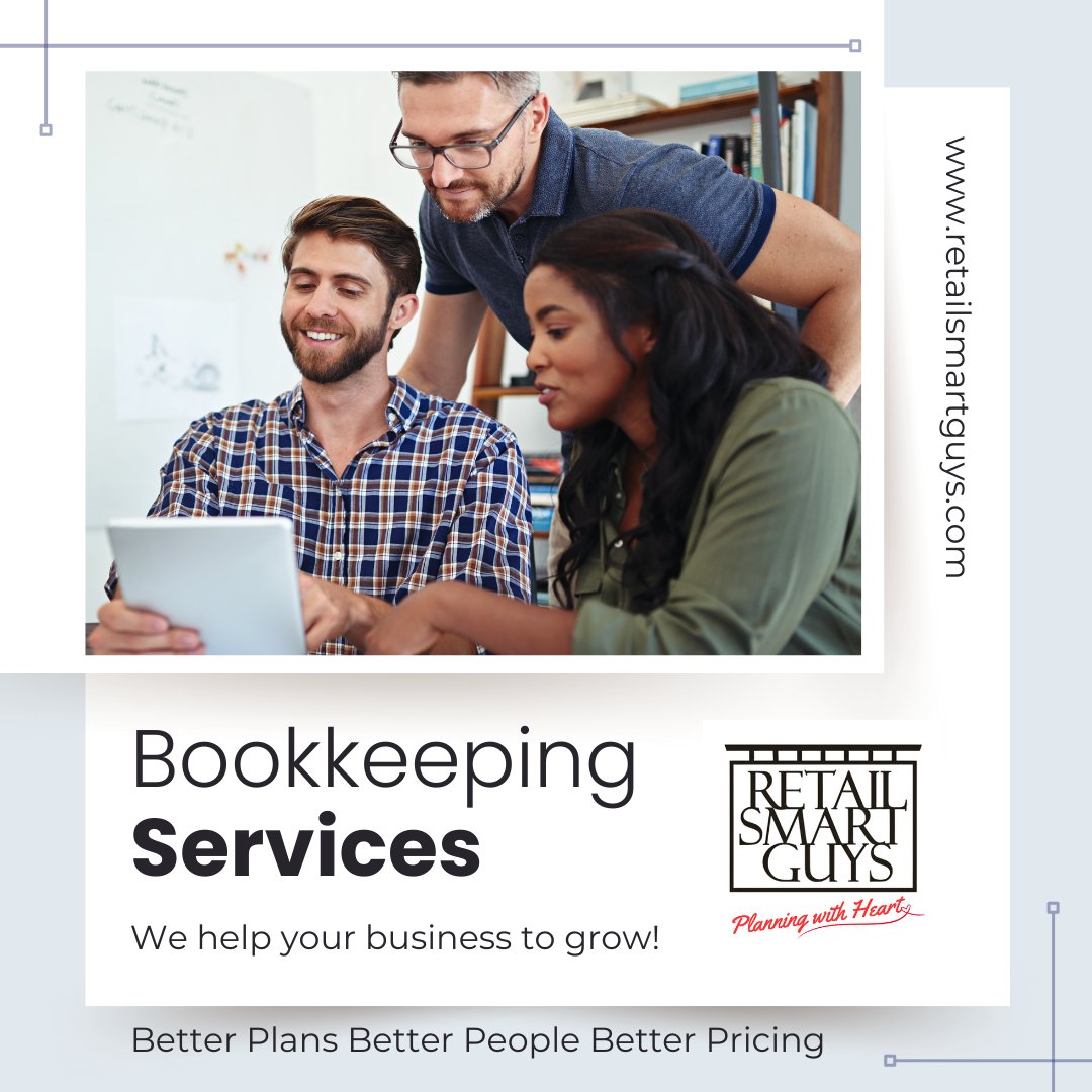 danjab's tweet image. Bookkeeping shouldn’t drain your time. Let RSG handle the details so you can focus on growth. With deep retail experience + smart tools, we keep your books accurate and stress-free.  retailsmartguys.com/services/

 #retailsmartguys #retailservices #bookkeepers