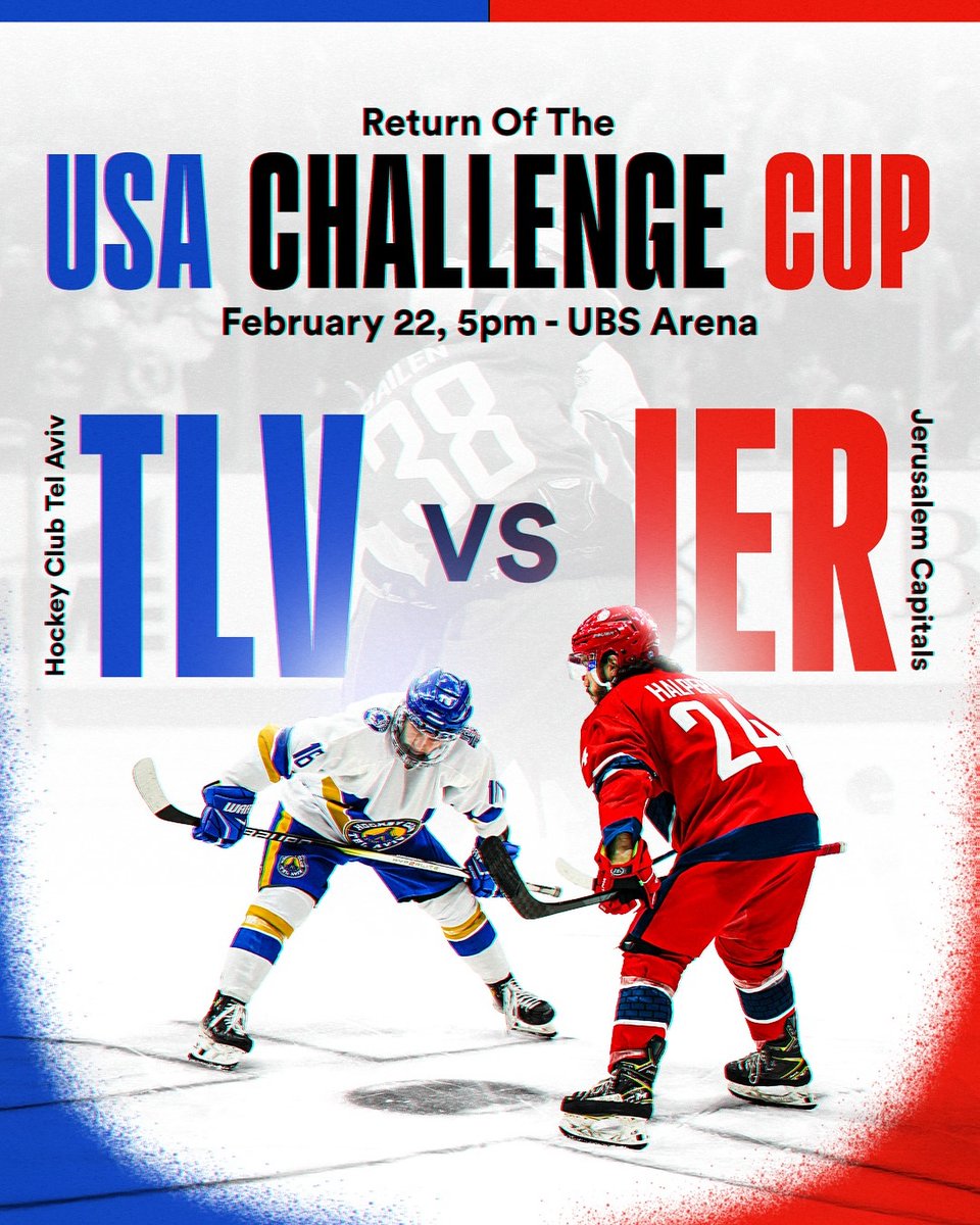 Circled on the calendar ... and overJOYed for this one! 

🏒 The USA Challenge Cup 
UBS Arena on Sunday, Feb 22, 2026 at 5pm

🎟️ The Pre-Sale is LIVE... Grab Your Tickets 
Use code IEHL2026 for early access before tickets go public 

<link below>