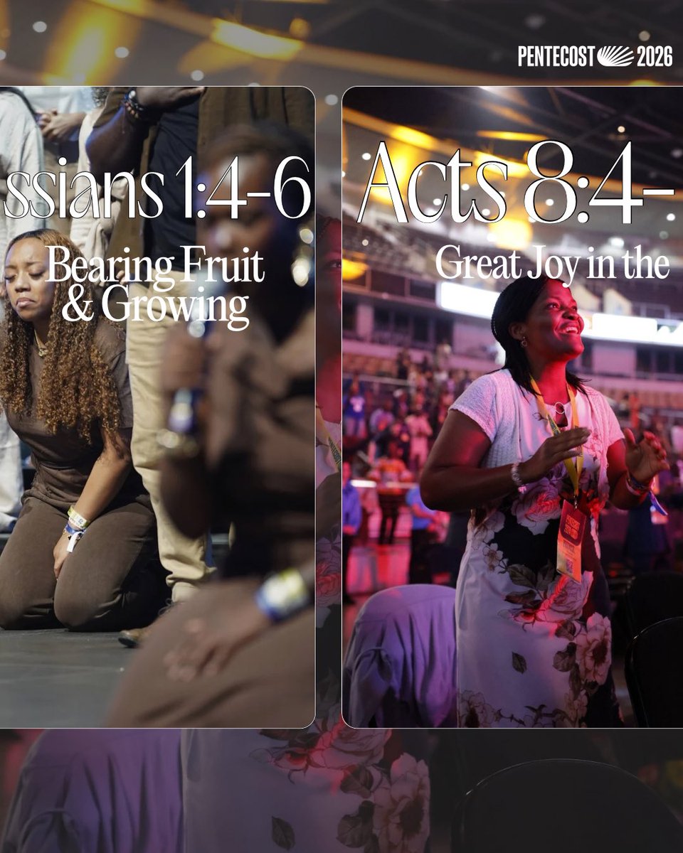 Pentecostconf's tweet image. Here’s the scriptural foundation of Pentecost 2026
🔥 ACTS 13:1–5 🔥COLOSSIANS 1:4–6
🔥 ACTS 8:4–8
This is our MANDATE, a CALLING, a MOVEMENT.
#PC2026 #PC26 #scripture #pentecost2026 #pentecost2026scripture