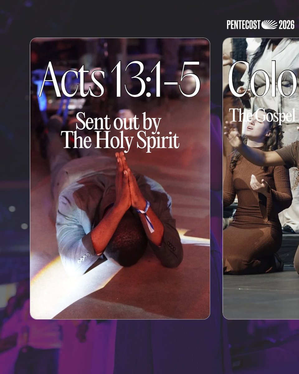 Pentecostconf's tweet image. Here’s the scriptural foundation of Pentecost 2026
🔥 ACTS 13:1–5 🔥COLOSSIANS 1:4–6
🔥 ACTS 8:4–8
This is our MANDATE, a CALLING, a MOVEMENT.
#PC2026 #PC26 #scripture #pentecost2026 #pentecost2026scripture