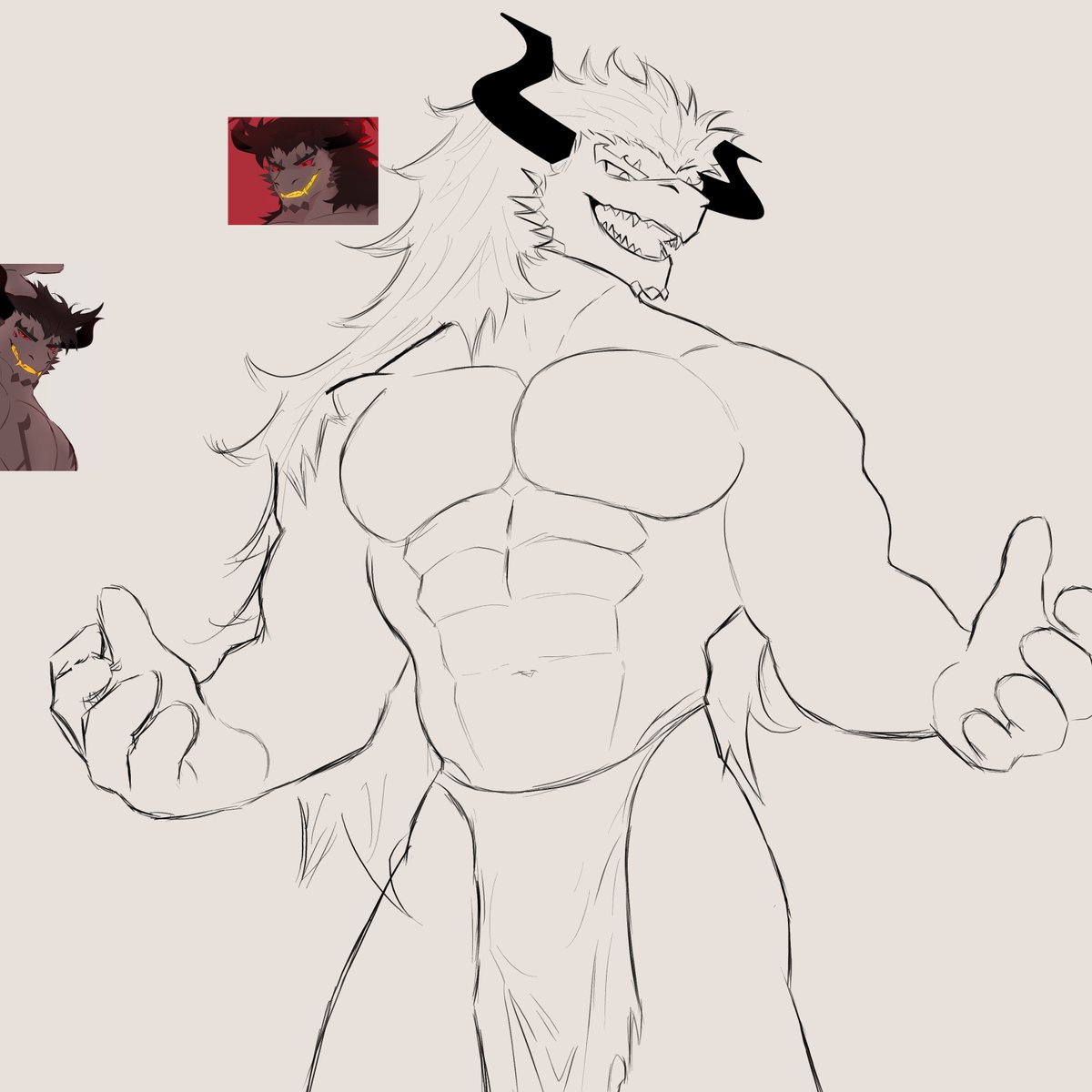 KovaPaws's tweet photo. Wrath Being a silly derg :3 #Furryart #Furrywip https://t.co/06Wh9YHUM4