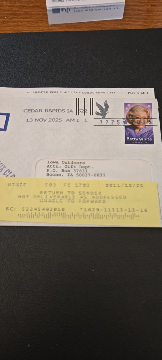 Looks like destructive Kim Reynolds struck again and has ended the <a href="/iowadnr/">Iowa DNR</a> Iowa Outdoors magazine with no warning. Renewal box has been closed in Boone with no forwarding. DNR phone # says renewals not being accepted at this time  that they have no additional information.
