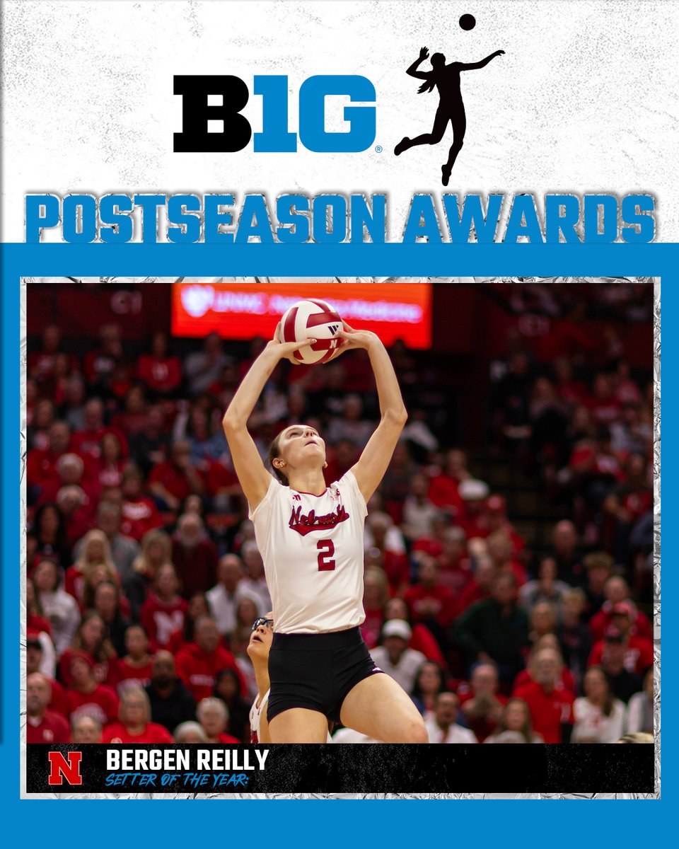 Big Ten Volleyball tweet media