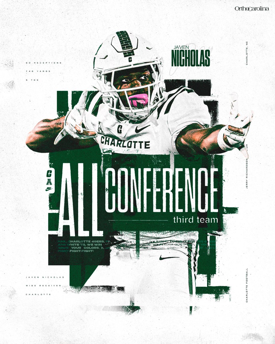 CharlotteFTBL's tweet image. 𝐈𝐦𝐩𝐚𝐜𝐭 𝐏𝐥𝐚𝐲𝐞𝐫 ⭐️

Congratulations to @__jayyy2 on n being named 3rd Team All-Conference 

📰 » clt49e.rs/JN3tAC

#BrickXBrick🧱