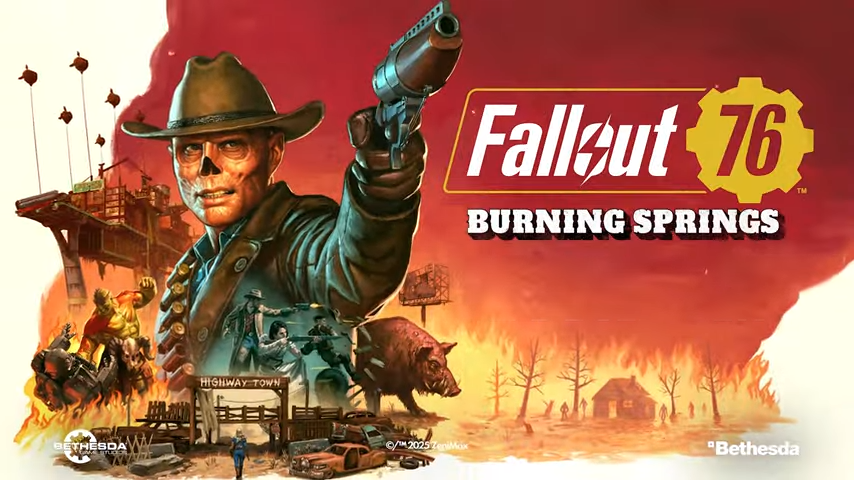 Your_Fave_Choom's tweet image. Today’s the day!
Burning Springs is officially out in the world, and I can’t wait for everyone to dive in!
This IP is honestly one of the biggest reasons I became a game dev. To now be part of shaping it feels unreal and incredibly special.
See you in the wastes!