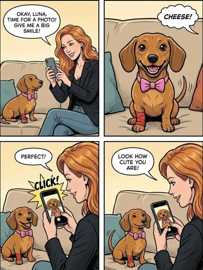 Good news Luna is healing wonderfully and the story continues! 🐶
<a href="/TamaraHaasen/">tamara haasen</a> if you have any new photos or updates of Luna, we’d love to use them to create the next wave of artwork for the community. 🎨💚
Cardano has already shown so much love <a href="/ArianSamouie/">Arian Samouie</a> <a href="/jj_siler/">J.J. Siler</a>