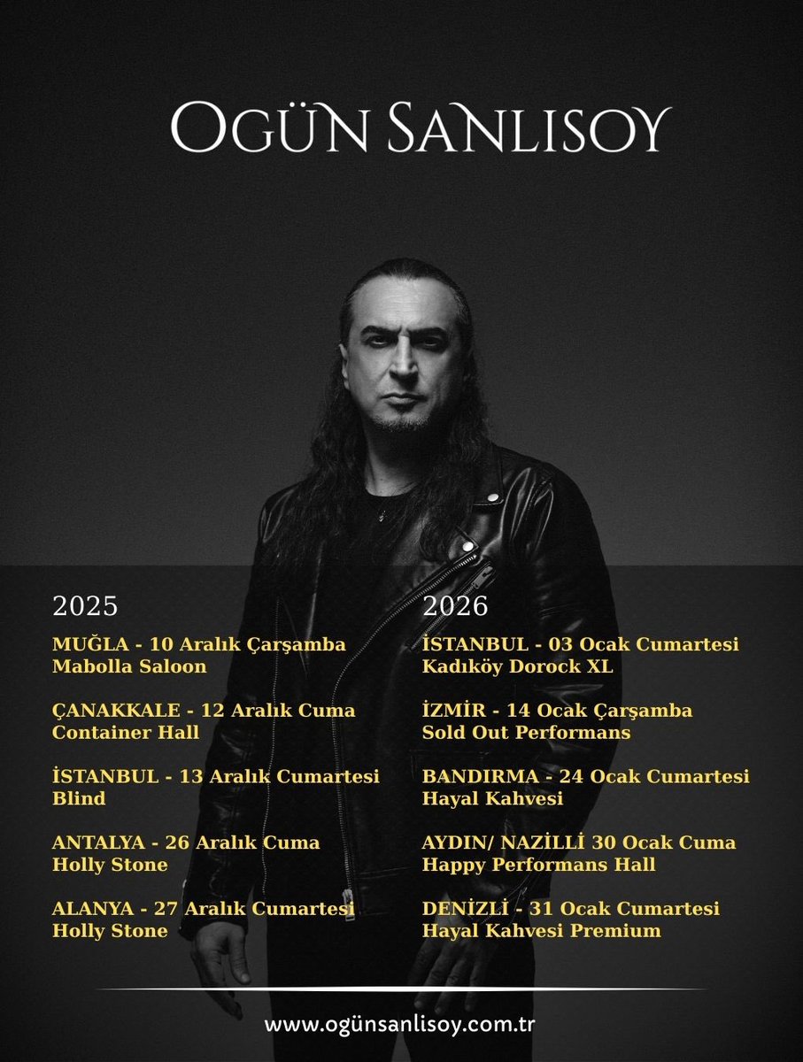 osanlisoy's tweet photo. Yeni şehirlerde ve konserlerde görüşmek üzere 🤘😉

https://t.co/bdb9OSQK2t https://t.co/ajL4GVYZHl