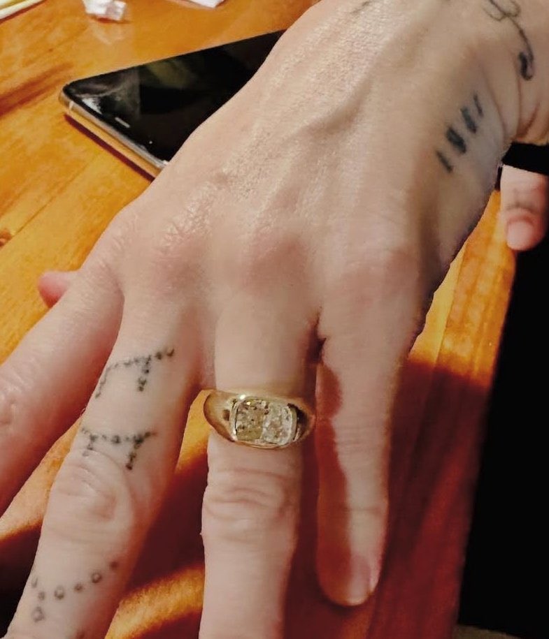 Miley Cyrus and Maxx Morando are now engaged. 

(people.com/miley-cyrus-en…)