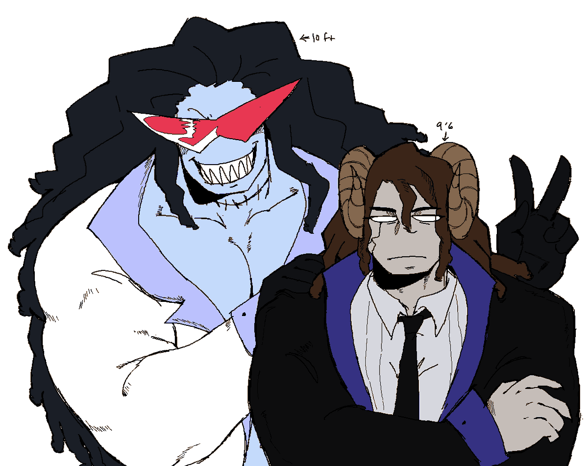 aldren with his lookalike aka his dad