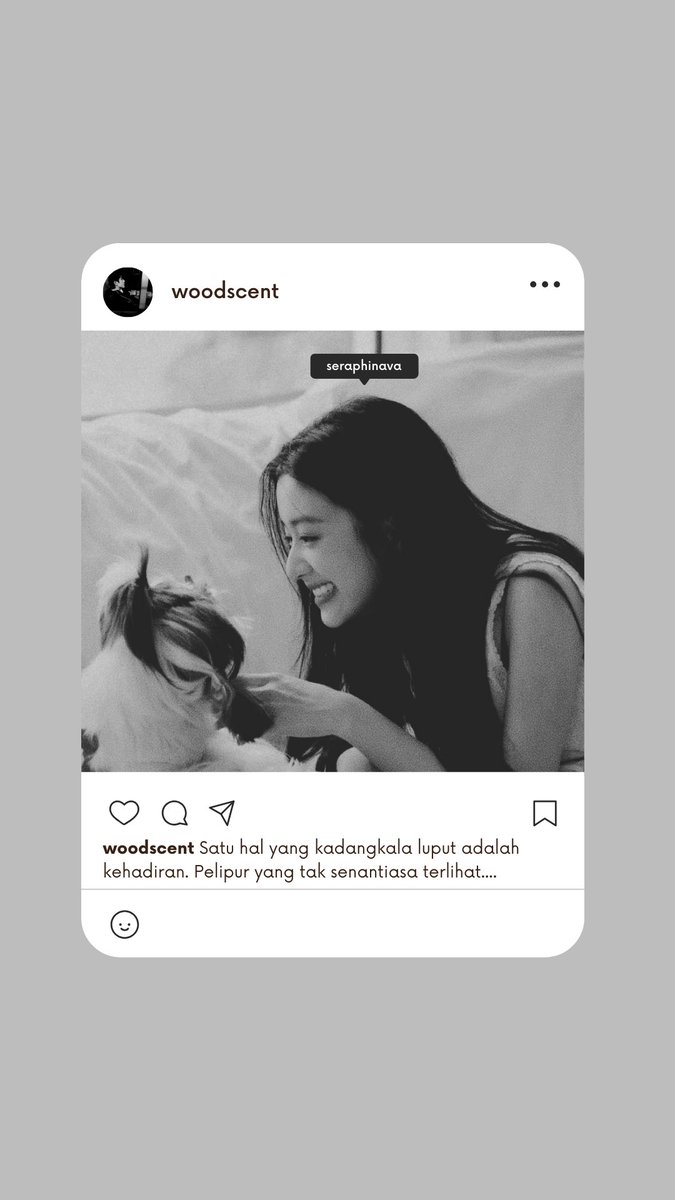 ️️
️️
𝘄𝗼𝗼𝗱𝘀𝗰𝗲𝗻𝘁 posted on instagram

Satu hal yang kadangkala luput adalah kehadiran. Pelipur yang tak senantiasa terlihat, namun tetap terasa. Maka, saya persembahkan Surat-surat Habel dan Veronika dalam rangka #BukuBuatTersayang, untuk 𝘈𝘷𝘢.

️️