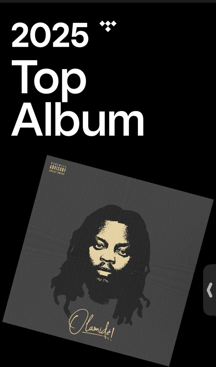 mojia22's tweet photo. snippets of my @TIDAL rewind 🙂‍↕️ @Olamide @ayonimusic https://t.co/TivHMffJbl
