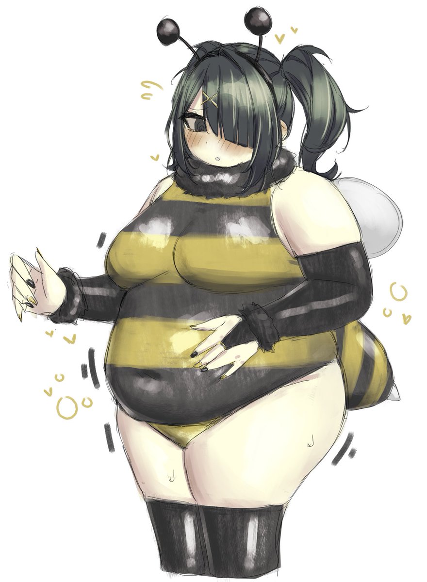 A halloween bee Ame that has no sinister backstory to it.