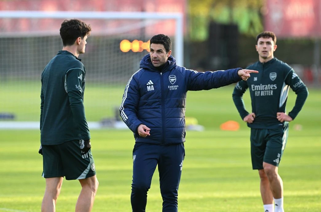 Arsenal Train Intensely for Brentford Clash After Chelsea...