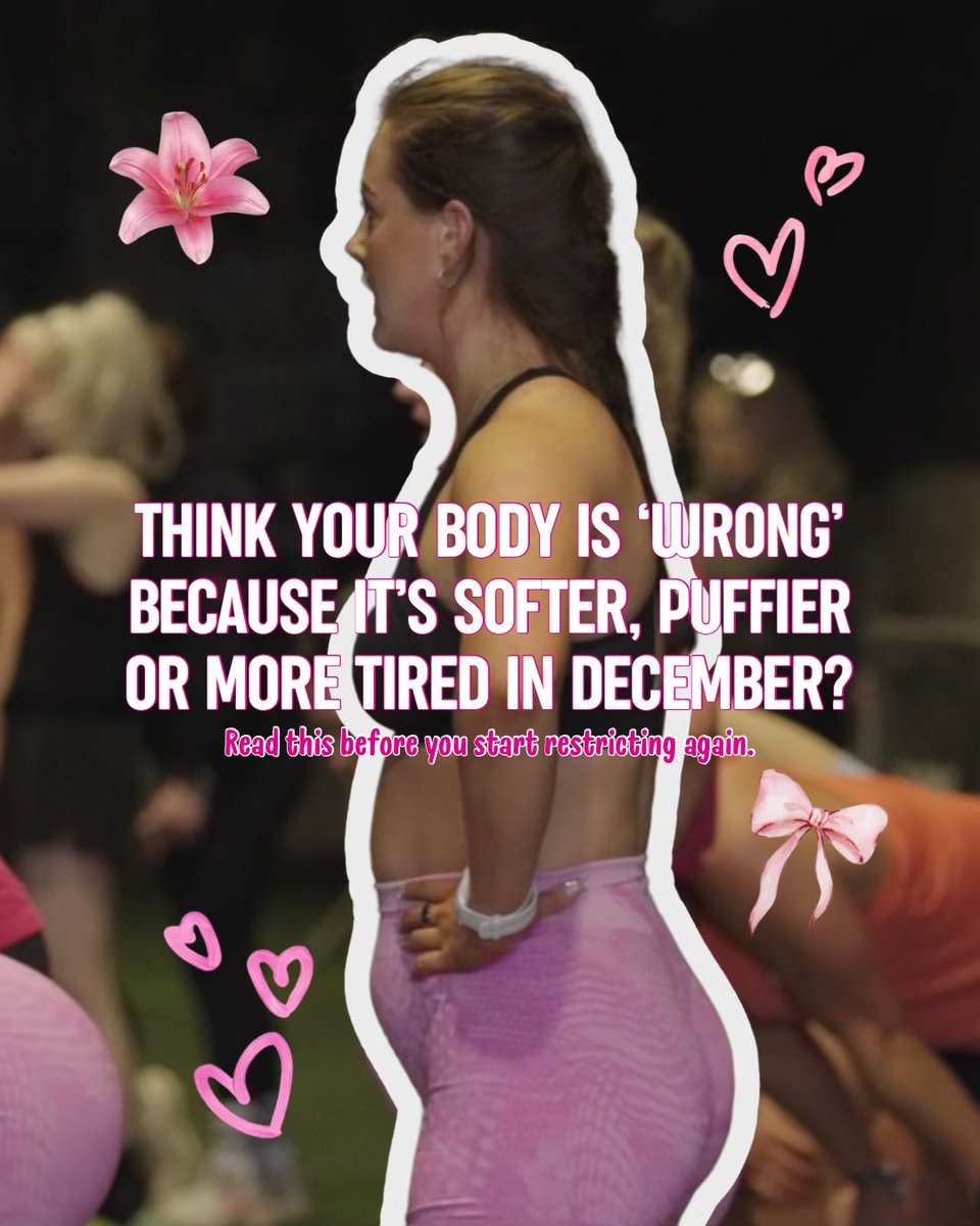 theanongymgirl's tweet image. Your body isn’t a December deadline.
It’s allowed to change, soften, hold water, rest, recover.

If this helped, tell me which part you needed today 🤍

ANON10 gets you extra off Gymshark🦈#bodyimage #wellness #pcos #gymgirl #selflove